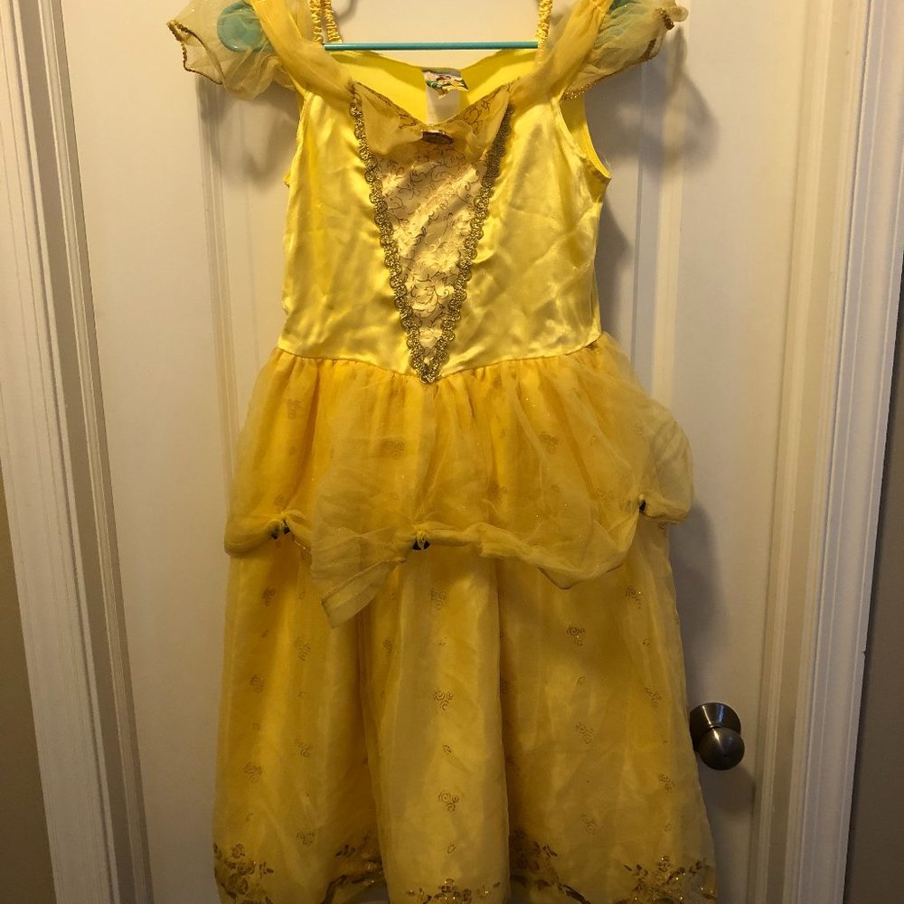 Disney Store Child's Beauty and the Beast Belle Halloween Costume